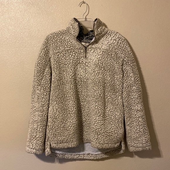 Thread and Supply Sherpa Pullover Half Zip Up - Picture 1 of 5